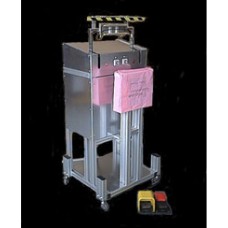SF Manual Sealer For rigid support onto the bottom of carrier bags (Square Bottom) - suitable for: complement for any bag making machines